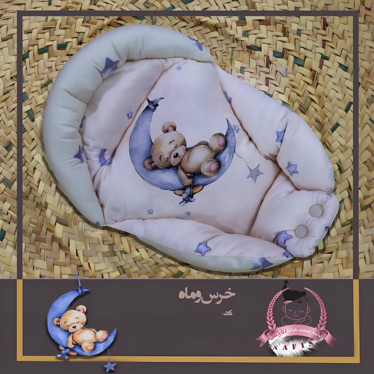 سرویس خواب نوزادی مخمل دورو چاپ