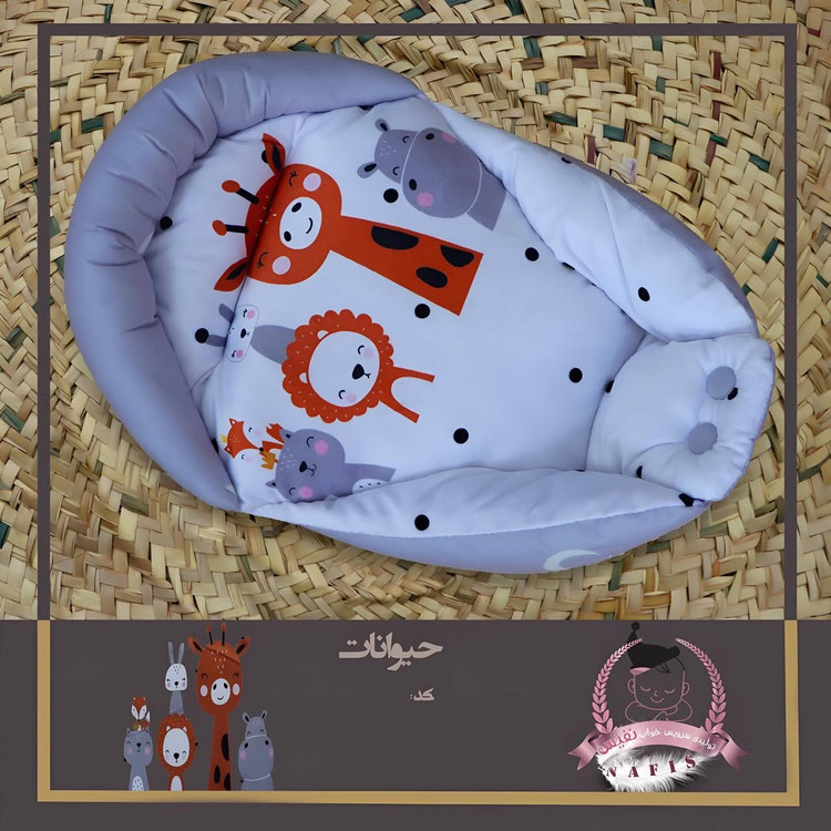 سرویس خواب کودک مدل حیوانات (طوسی)